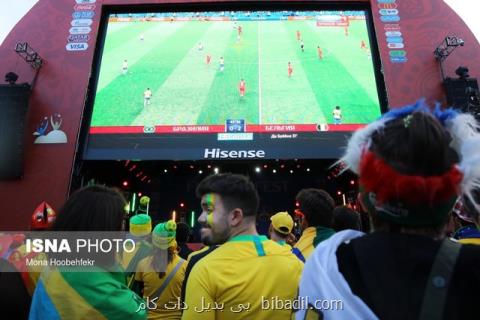 زمان پخش آخرین مسابقات یك چهارم نهایی جام جهانی