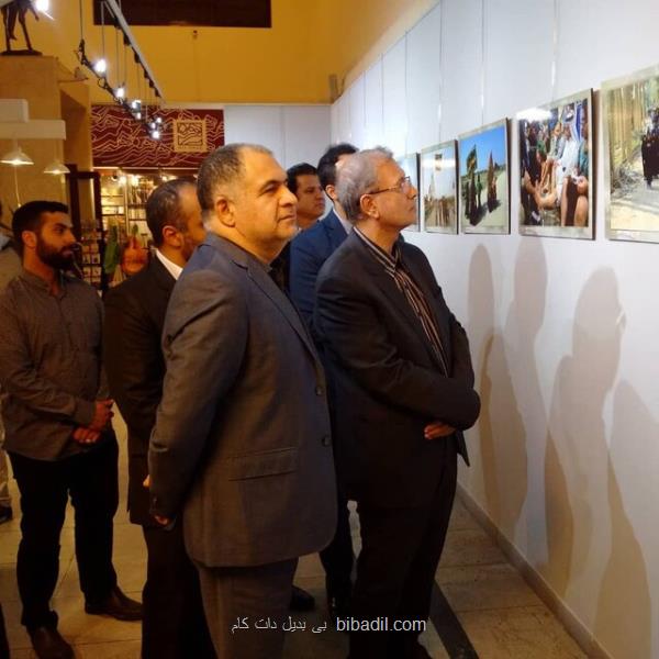 افتتاح نمایشگاه تصاویر اربعین با حضور سخنگوی دولت