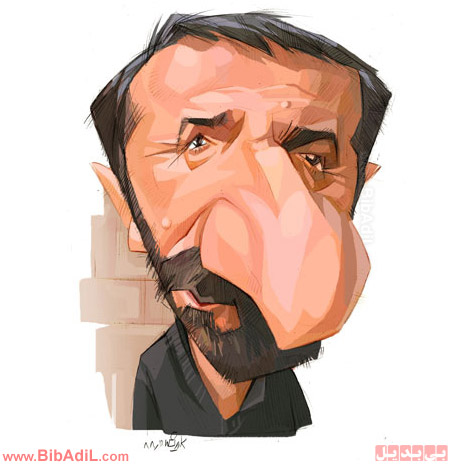 کاریکاتور هنرمند ایرانی - بی بدیل bibadil.com