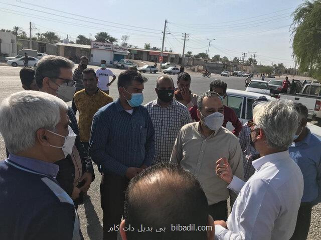 سرپرست معاونت استانهای صداوسیما در مناطق زلزله زده حاضر شد