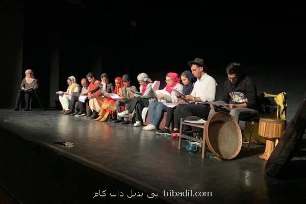 پهلوان دختر به تالار هنر آمد