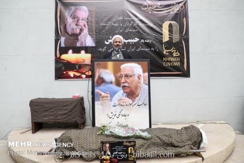 پیكر حبیب كاوش تشییع شد، وداع با مردی كه حرف دل مردم را می زد