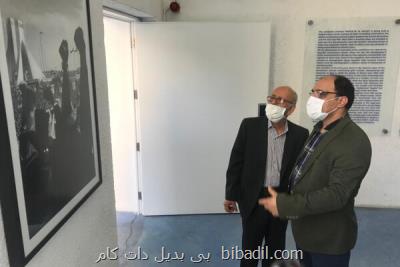بازدید مدیرعامل موسسه هنرمندان پیشكسوت از عكس از م صیاد